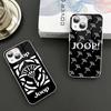 Известное Закаленное Стекло с Печатным Логотипом J-JoopS Для Iphone 14 13 12 11 Pro Mini XS MAX 14Plus X XS XR Чехлы