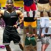 Lightweight Mens Fitness Shorts Perfect For Daily Wear With Comfy Style And Solid Pattern