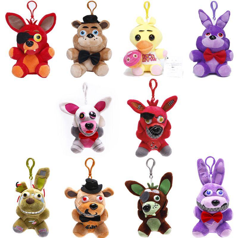 New Five Nights At Freddy's Soft Plush Keychain Doll Perfect For Kids And Collectors