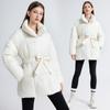 Winter Down Jacket, Thickened Waist Cotton Jacket, Loose Bread Coat, Cotton Coat