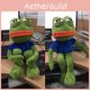 Creative Pepe Sad Frog The Frpg Wire Stuffed Animal Gift Plush Toy With Premium Quality