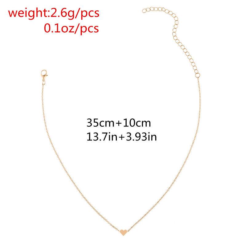 Fashion Moon Leaf Pendant Necklace Women Holiday Beach Statement Necklace Jewelry