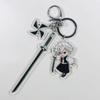 Anime Demon Slayer Kimetsu No Yaiba Keychain Kamado Tanjirou Demon Slayer Keychain Bag Pendant Gift