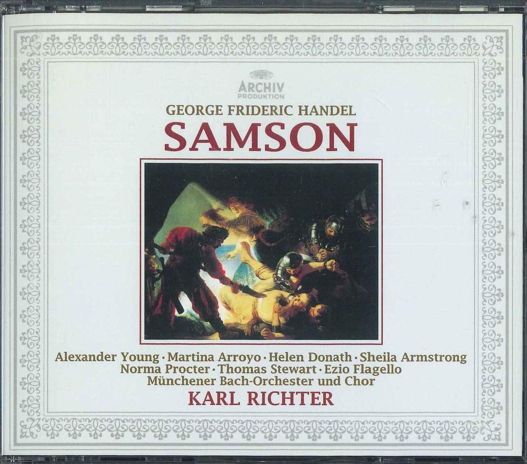CD KARL RICHTER - Handel:samson UCCA3203 UNIVERSAL Japan Classical Used