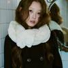 Momo Knit Scarf [IVORY]