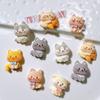 10 шт. Смола Мультяшный 3D Милый Кот Серия Плоская Сторона Скрапбукинг DIY Украшение для Украшений Ремесло Аксессуары