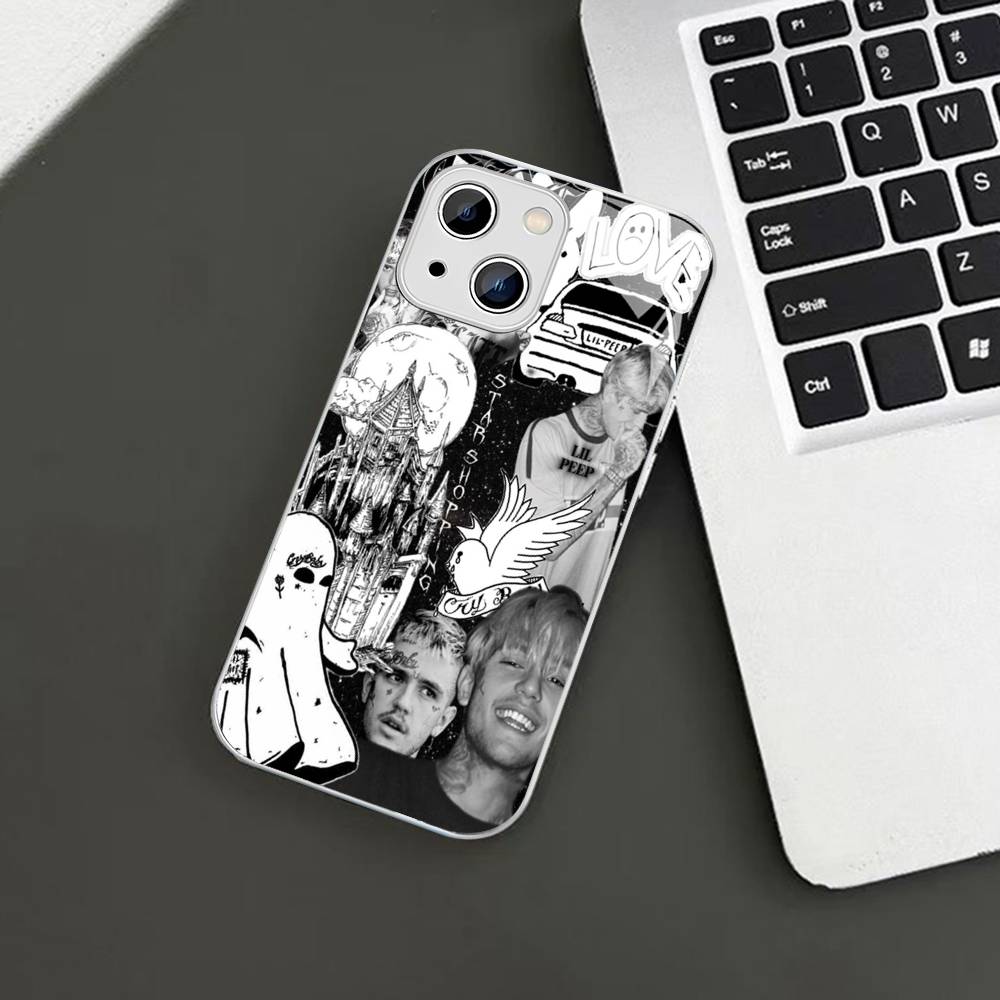 Singer L-Lil P-Peeps Закаленное Стекло Для Iphone 14 13 12 11 Pro Mini XS MAX 14Plus X XS XR Чехлы