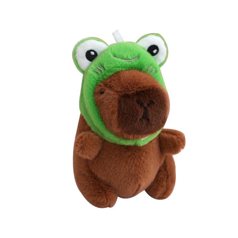 Charming Capybara Plush Keychain Soft Toy In Various Designs Ideal For Collectors And Gift Givers