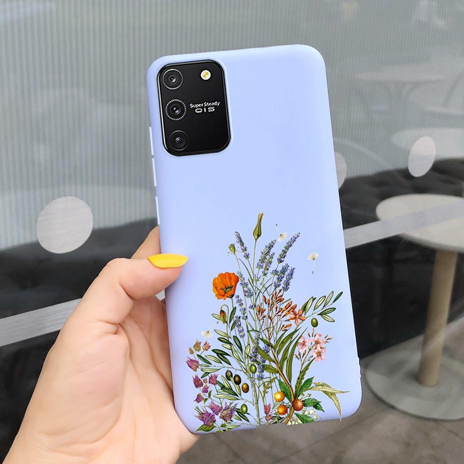 Чехол для Samsung Galaxy s10 lite Чехол конфетный ТПУ Силикон Мягкая задняя крышка На Samsung s 10 lite 2020 S10lite SM-G770F Чехлы для телефонов