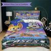 The Creature Cases Pattern Bedding,Quilt Set Quilt Cover Pillowcase Home Birthday Gift (1*duvet cover+2*pillowcase,without core)SSJT0917115