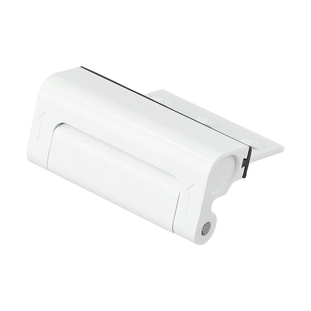For Swing-in Doors Anti-theft Door Lock Door Reinforcement Lock White Spring-loaded Mechanism Child-safe Design