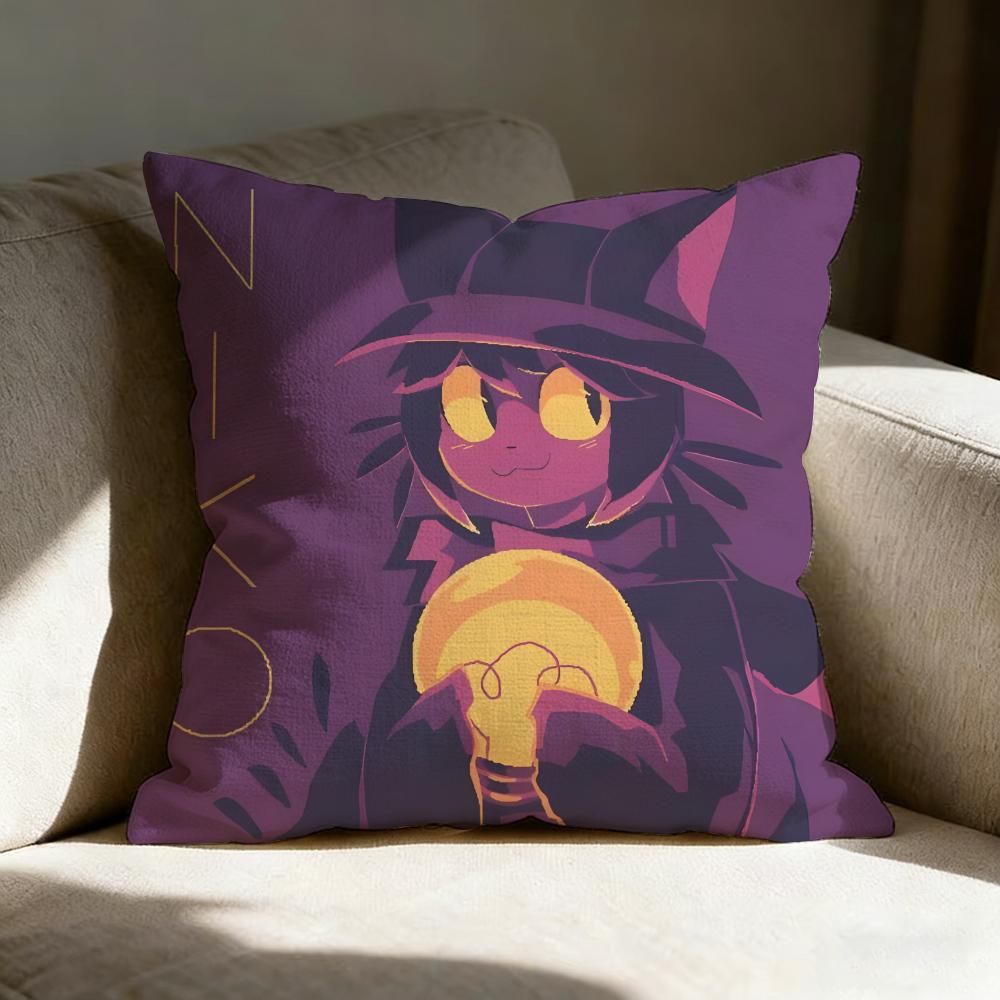 Oone Shot Game Pillow Case Pillowcase Doublesided Printed Sofa Cushion Bedroom Headboard Pillow