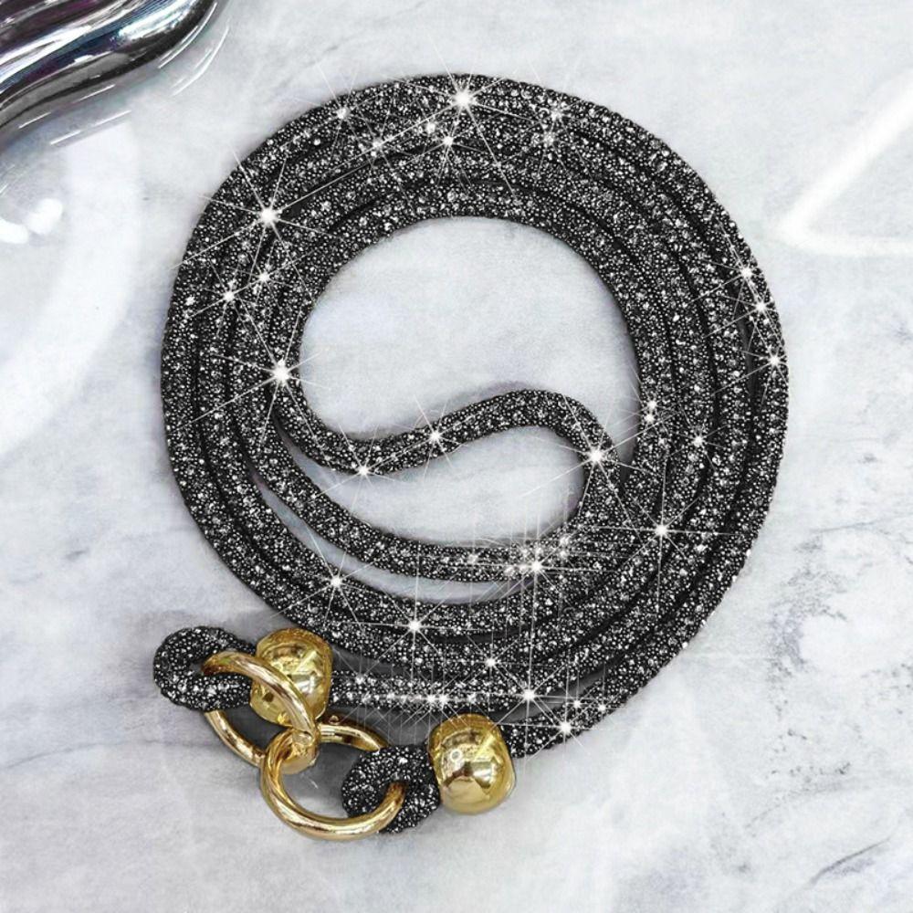 Bling Bling Phone Anti-lost Rope Яркий чехол для телефона Цепные ремешки Аксессуары для телефона
