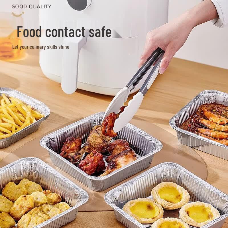 Disposable Square Air Fryer & Oven Foil Pans