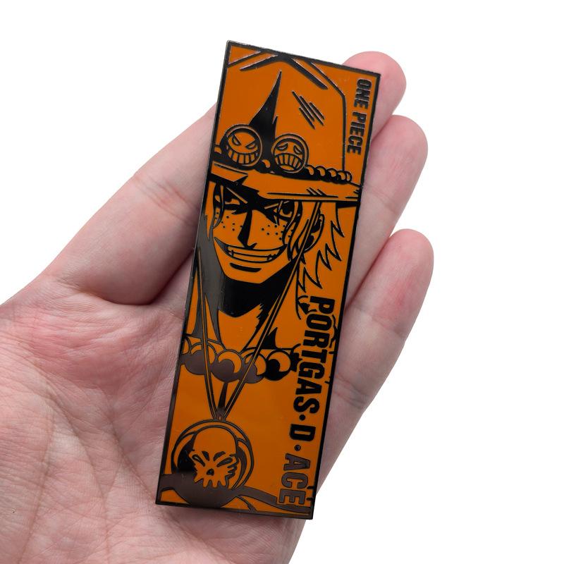 Эмалированный значок One Piece Аниме Манки Д. Луффи Значок на лацкан для рюкзака Эмалированный значок Мужские Женские Броши Крутые Значки для портфеля Декора