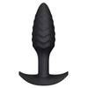 Marc Dorcel Wavy Silicone Anal Plug - Black