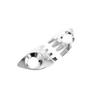 Chrome 2PCS Front Fog Lamp Light Cover Trim For Toyota Corolla Cross 2021 2022
