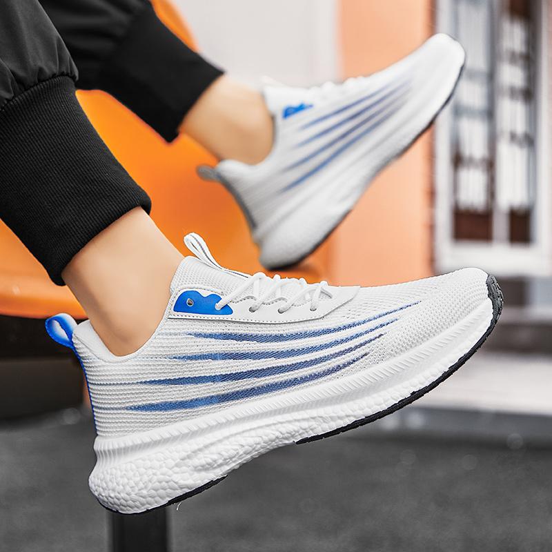 Мужская повседневная обувь, спортивные прогулочные кроссовки, мужские летние спортивные кроссовки, трендовые мужские кроссовки в уличном стиле