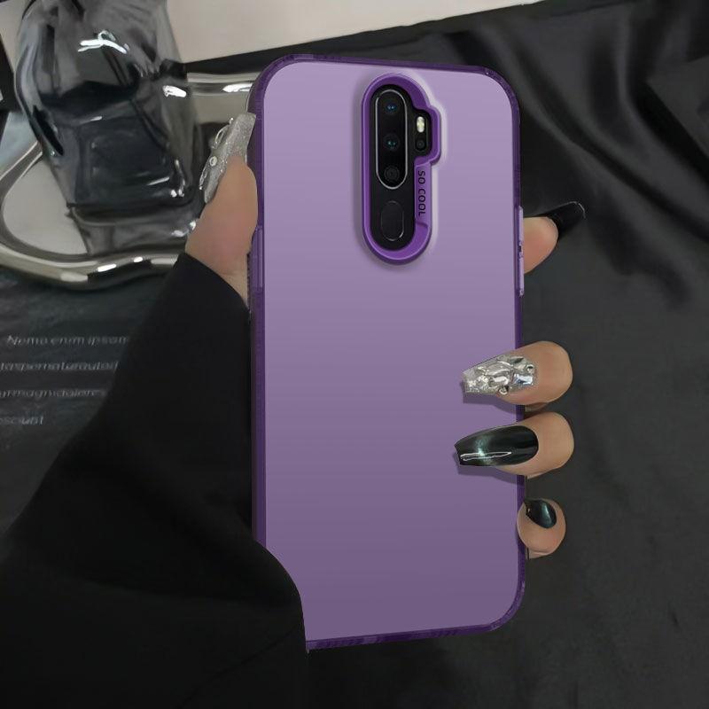 Для OPPO A9 2020 Чехол OPPO A5 2020 Чехол для телефона Oppo CPH1937 CPH1939 CPH1941 CPH1931 Чехол Роскошный металлический матовый чехол Aurora Skin