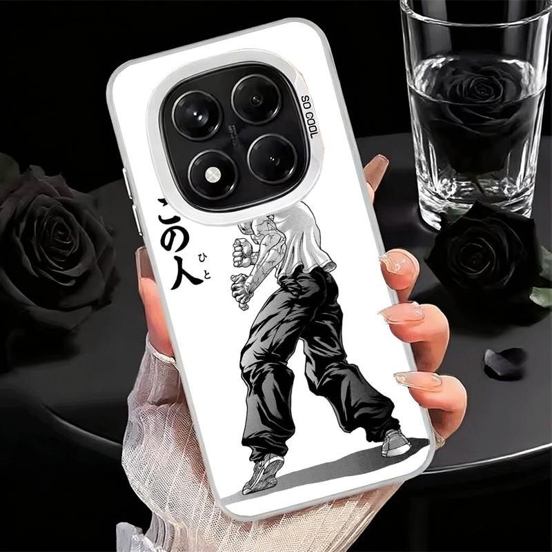 Мягкий чехол для телефона с аниме Baki the Grappler для Samsung Galaxy S24 S25 FE S26 Edge S23 Ultra S22 Plus S21 + Ударопрочная задняя крышка Sh