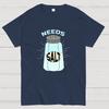 Needs Salt Cotton Casual Cool Loose T-Shirt