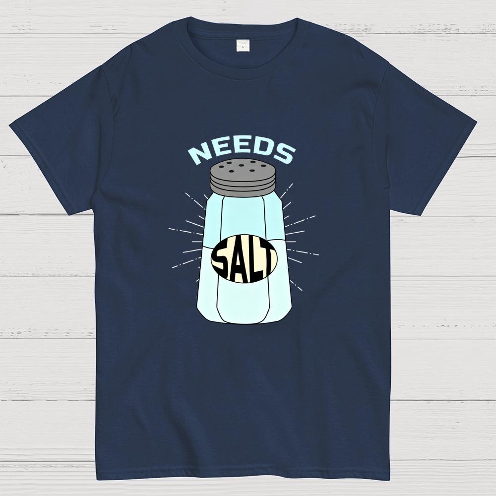 Needs Salt Cotton Casual Cool Loose T-Shirt