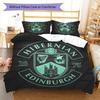 Hibernian Bedding Quilt Set Quilt Cover Pillowcase Home Decoration Birthday Gift (1 * duvet cover + 2 * pillowcase, without core)