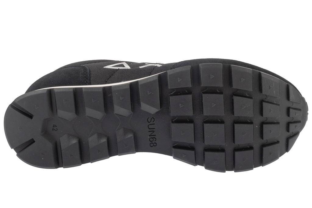 SUN68 Tom Solid, Mens Black Sneakers