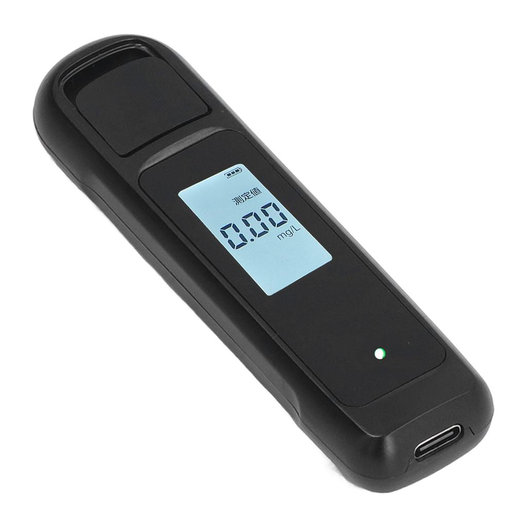 Алкотестер на алкоголь USB зарядка точный ЖК-экран 0 до 0,19 процентов BAC 0 до 0,95 мг/л алкоголя в выдыхаемом воздухе