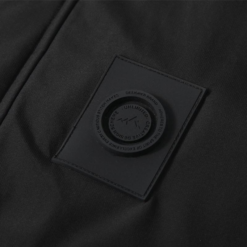 Модное зимнее мужское пальто больших размеров 5XL-12XL с капюшоном, водонепроницаемое, повседневное, свободного кроя, толстое, теплое, оверсайз, верхняя одежда, мужские куртки