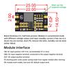 2 PCS DC-DC Boost Module 1.8-5.5V to 3.3V/4.2V/5V 3A Adjustable Output Low Ripple Boost Buck Constant Voltage Module