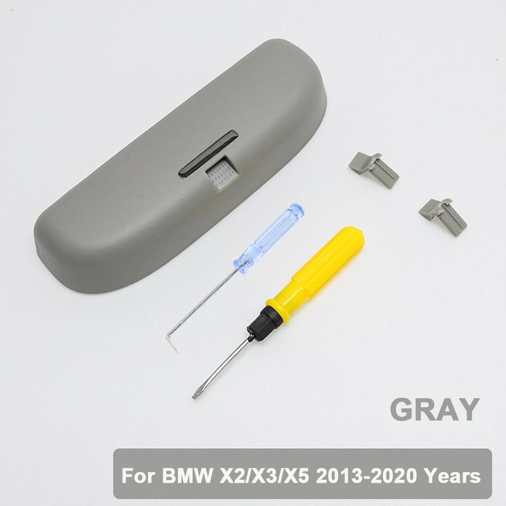 Новый держатель для солнцезащитных очков для автомобиля, коробка для солнцезащитных очков, футляр для очков для BMW X1 F48 X3 F25 X5 G05 F10 F11 F20 I3, аксессуары