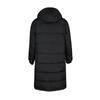 Adidas Длинная теплая толстая ветрозащитная куртка на утином пуху со съемным капюшоном, унисекс, верхняя одежда, черный цвет ADIPK01T-BW