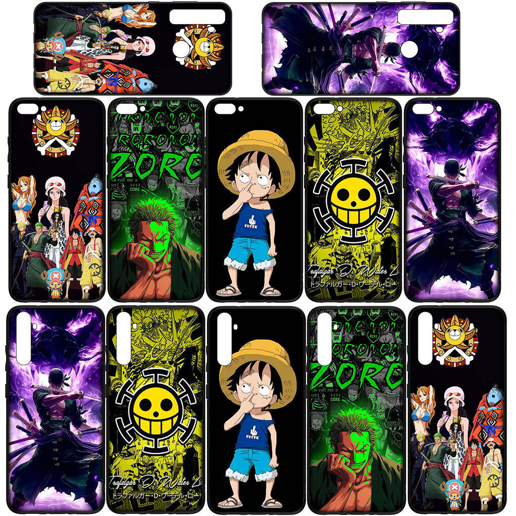 Case for iPhone 17 15 16 Plus Xiaomi Poco X7 X6 F8 F7 M8 C85 C75 C71 Redmi Note 14 12 11 13 Pro Max A4 14C 13C 15C One Roronoa Zoro Pieces Luffy Cover