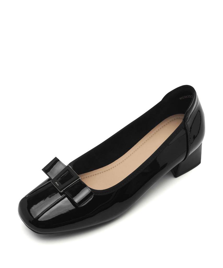 Туфли-лодочки Spur Claud с бантом, каблук 4,5 см - Ws9022 (2Цвет)