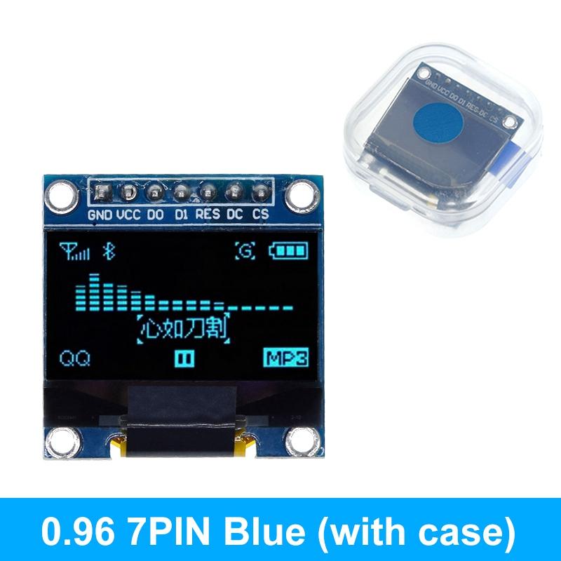 TZT ROHS Certification 0.96 inch oled IIC Serial White OLED Display Module 128X64 I2C SSD1306 12864 LCD Screen Board For Arduino