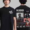 Футболка с мерчем певца Kidd Keo Bando Boyz Tour, летняя, мужская, женская, модная, хип-хоп, большого размера, свободная, удобная, хлопковая футболка