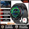 Новые Прочные Наручные Умные Часы с GPS-трекером для Мужчин, Bluetooth-звонки, Компас, Пульсометр, Измерение Кислорода в Крови, Фитнес-трекер, Спортивные Часы