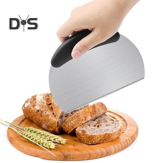 2 цвета режущие принадлежности с антипригарным покрытием, полезная лопаточка для выпечки, резак для хлеба