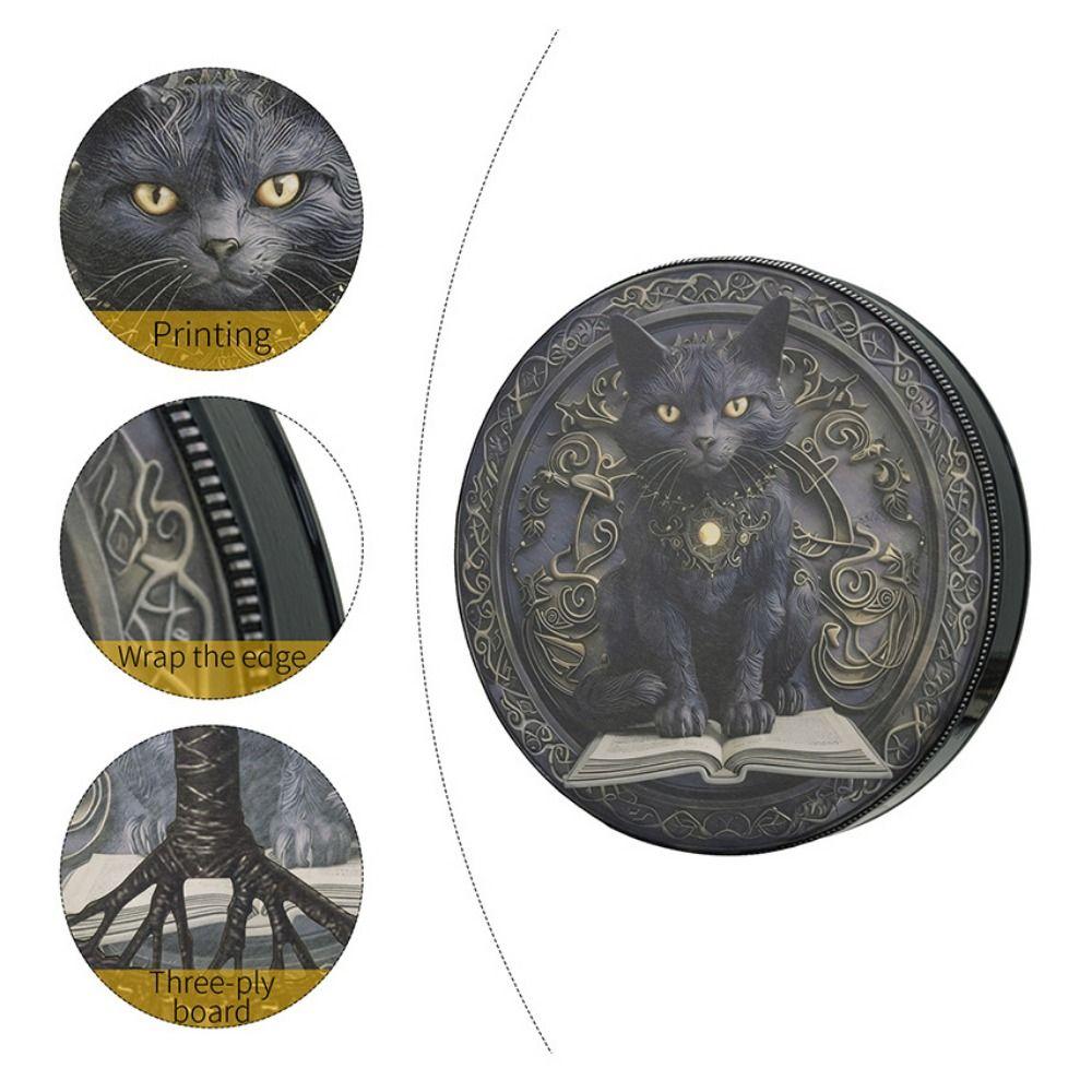 Ручной работы Шаманский барабан на Хэллоуин с палочкой Ручной барабан Декоративные барабаны на Хэллоуин Хэллоуин