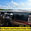 Для Toyota Land Cruiser Prado 120 J120 2003-2006 2007 2008 2009 крышка приборной панели автомобиля, избегайте света, коврики, анти-УФ-ковры, нескользящий коврик
