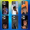 Чехол для телефона Rapper 999 J-Juice W-WRLD для iPhone 16,15,14,13,12,11,Mini,Pro,SE,MAX Белый Матовый Ударопрочный Чехол