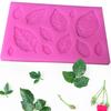 Форма для выпечки Дизайн Лист Легкая очистка Силиконовая DIY Жаропрочная Форма для торта для торта