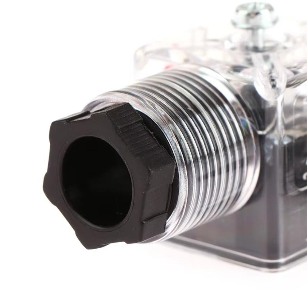 Waterproof Design DC24V Solenoid Coil Plug Solenoid Junction Box Electrical Connections