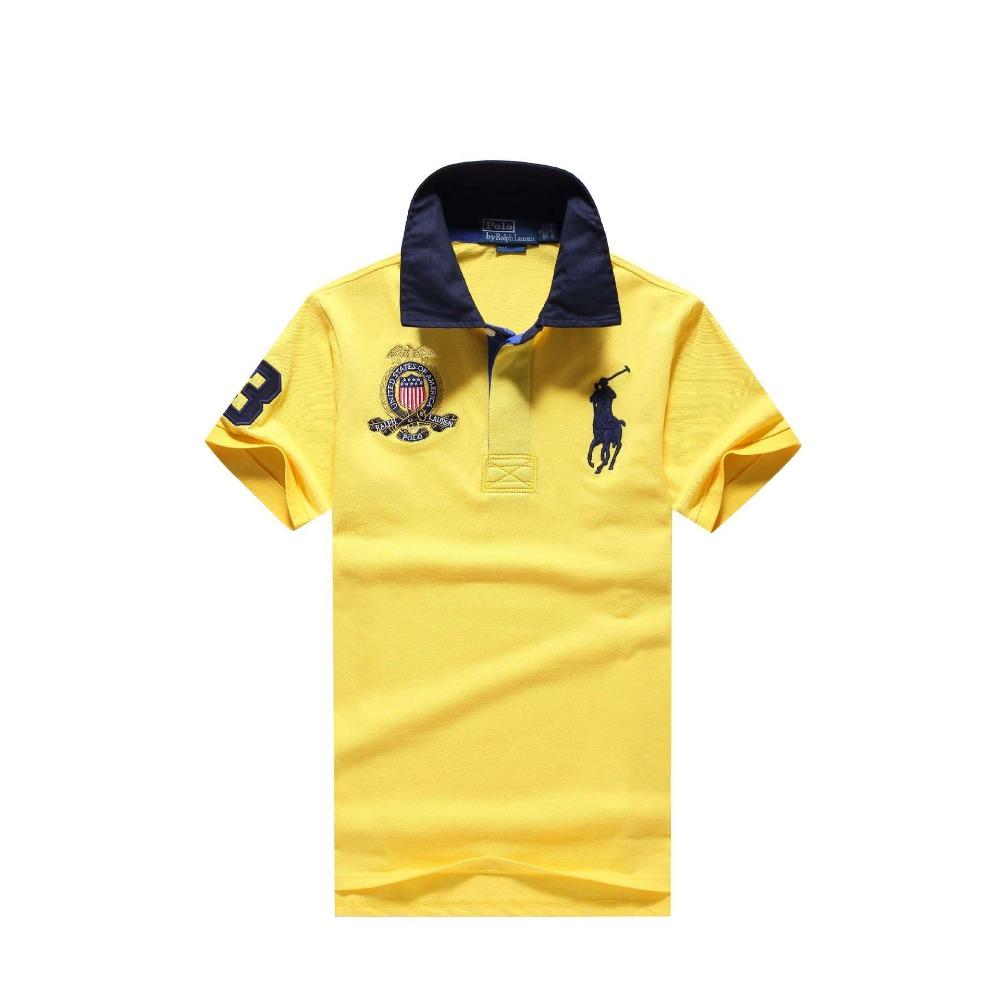 Рубашка-поло RogueWave Мужская Вышивка Короткий Рукав Поло Повседневная Деловая Социальная Мужские Поло