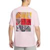 Nike Удобная Модная Повседневная Универсальная Футболка с Коротким Рукавом Мужские Топы Пено-Розовый HJ3326-663