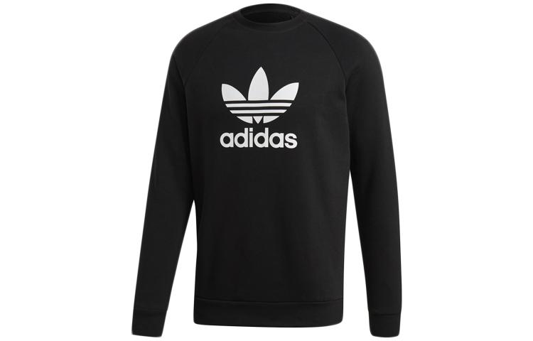 Men's Sweatshirt Adidas Originals Trf Flc Crew Sweatshirt Men's Black