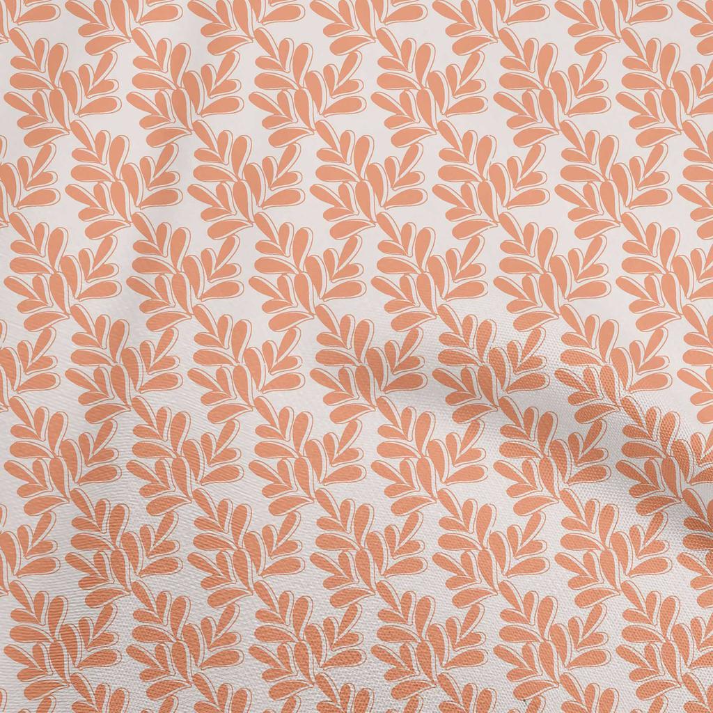 oneOone Cotton Flex Dark Peach Fabric Asian Block Diy Clothing Quilting Fabric Print Fabric By Yard 40 Inch