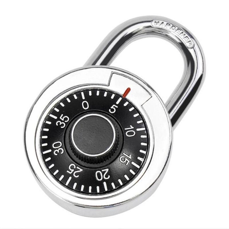 Практичный пароль поворотный замок ретро поворотный металлический мини-замок без ключа для сейфа ящик шкафчик