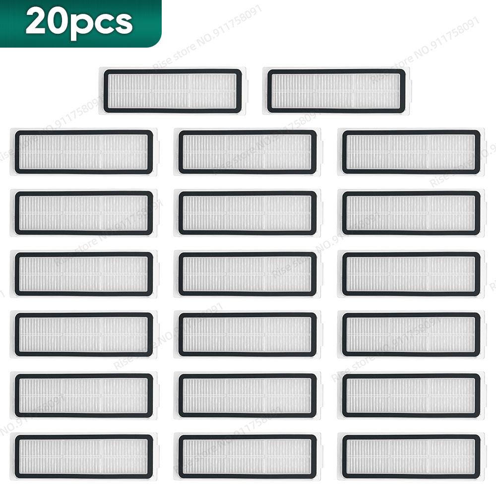 Compatible for ( Mijia Robot Vacuum Mop 5 Pro ) Accessories Main Brush Filter Dust Bag Mop Cloth Replacement Parts Kit